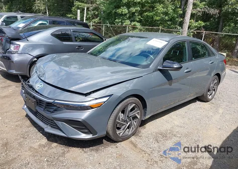 2025 Hyundai Elantra Sel Sport из США, поврежденный, VIN KMHLM4DG2SU998577